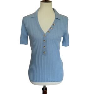 LOULOU Studio Socotra Wool Cashmere Polo